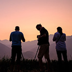 ILPA Photographers at Sunset